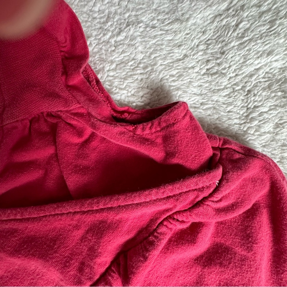 Tea Collection Red Romper - Picture 2 of 7